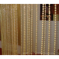 Gold Metal Ball Kettenvorhang für Bildschirm und Raumteiler